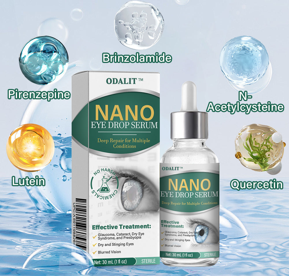 š©āāļøODALIT⢠Nano Eye Drops Serum ā
FDA Approved(Suitable for presbyopia, dry eye syndrome, glaucoma, and cataracts) āļøāļø