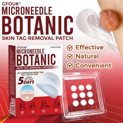🌈🌈GFOUK® MicroNeedle Botanic Skin Tag Removal Patch 🇺🇸 Made in the USA💕