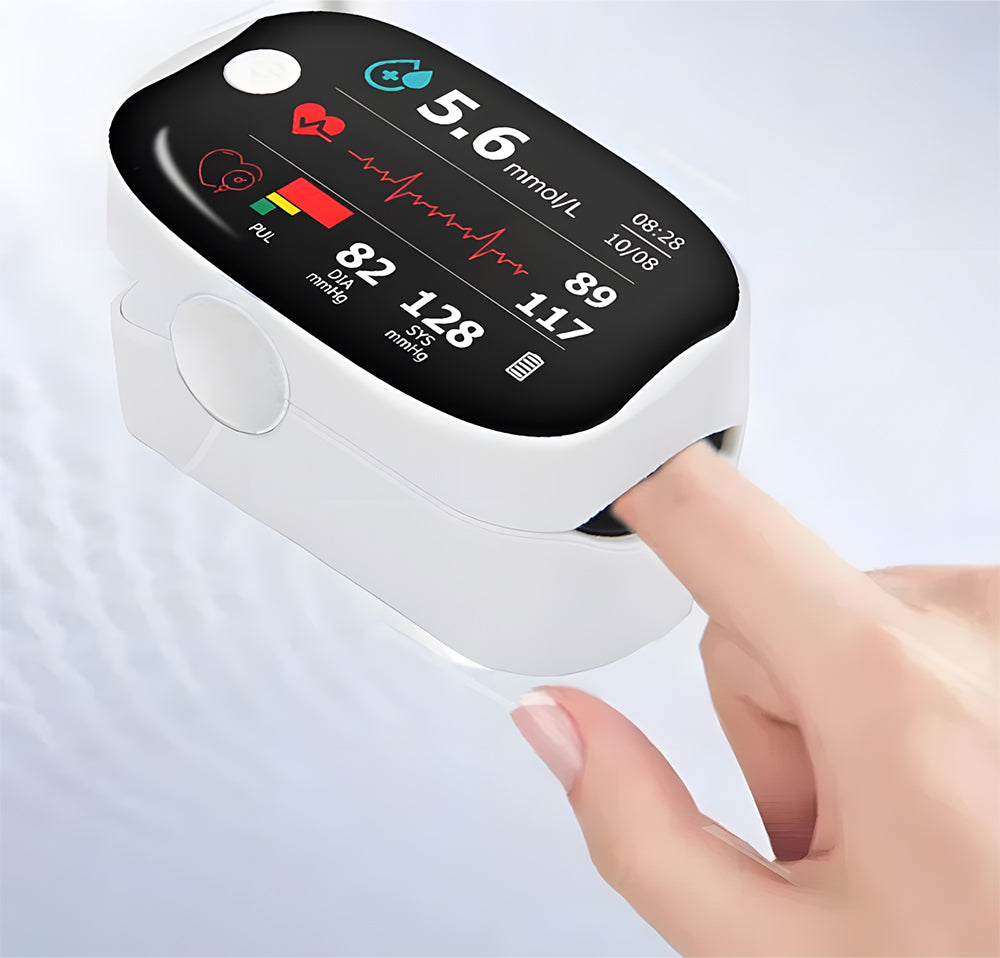 【OFFICIAL STORE】Seurico™ High-Precision Multi-Purpose Non-Invasive Medical Device(For Blood Glucose, Blood Oxygen, and Blood Pressure Monitoring)