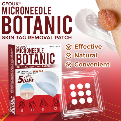 🌈🌈GFOUK® MicroNeedle Botanic Skin Tag Removal Patch 🇺🇸 Made in the USA💕